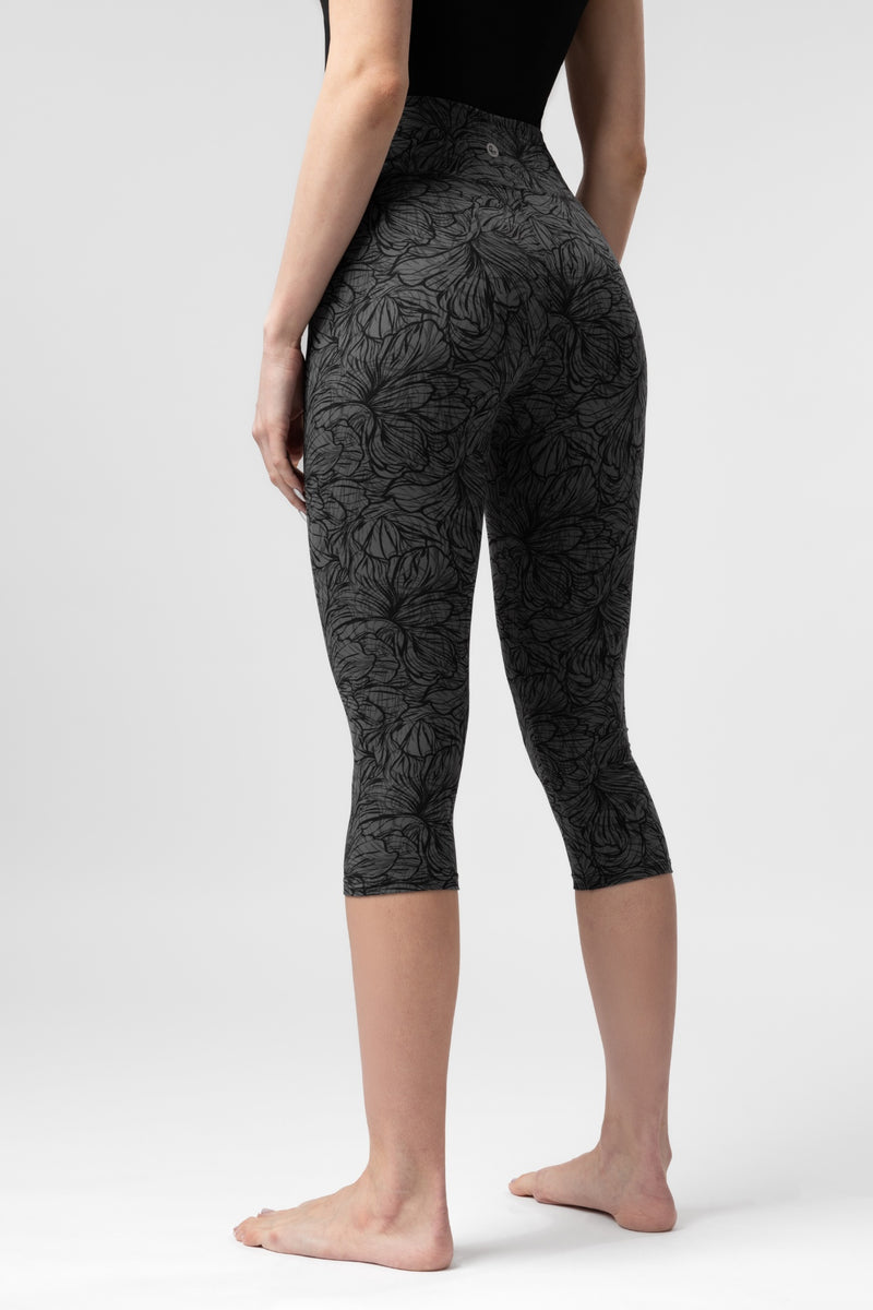 Noir Botanica No. 1 Women's Capri Legging