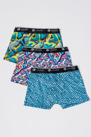 lelosi kids boxer set happycolours (3-pack) 1