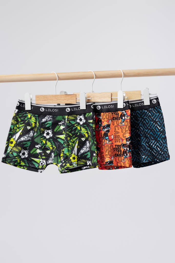 lelosi kids boxer set toocool (3-pack) 0