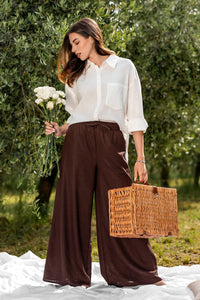 ChicLine pants Espresso