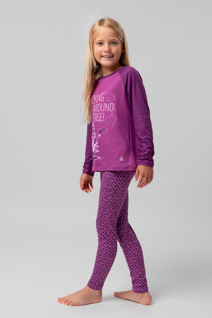 lelosi girl's pyjamas rockstar 0