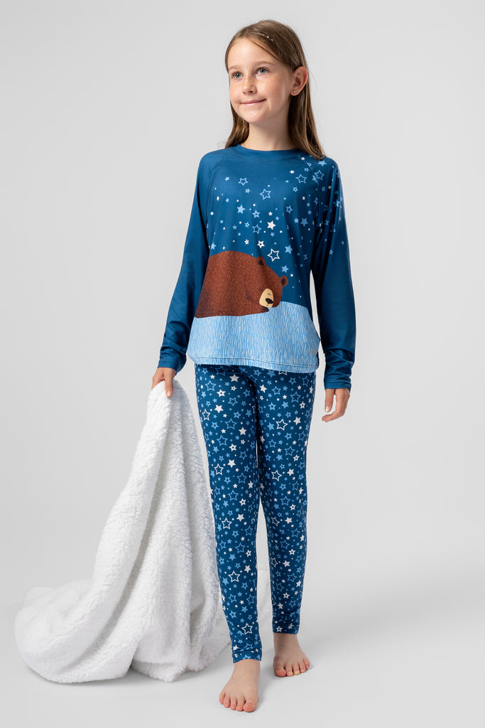 lelosi kids pyjamas snugglebear 0