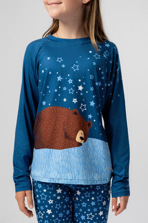 lelosi kids pyjamas snugglebear 1
