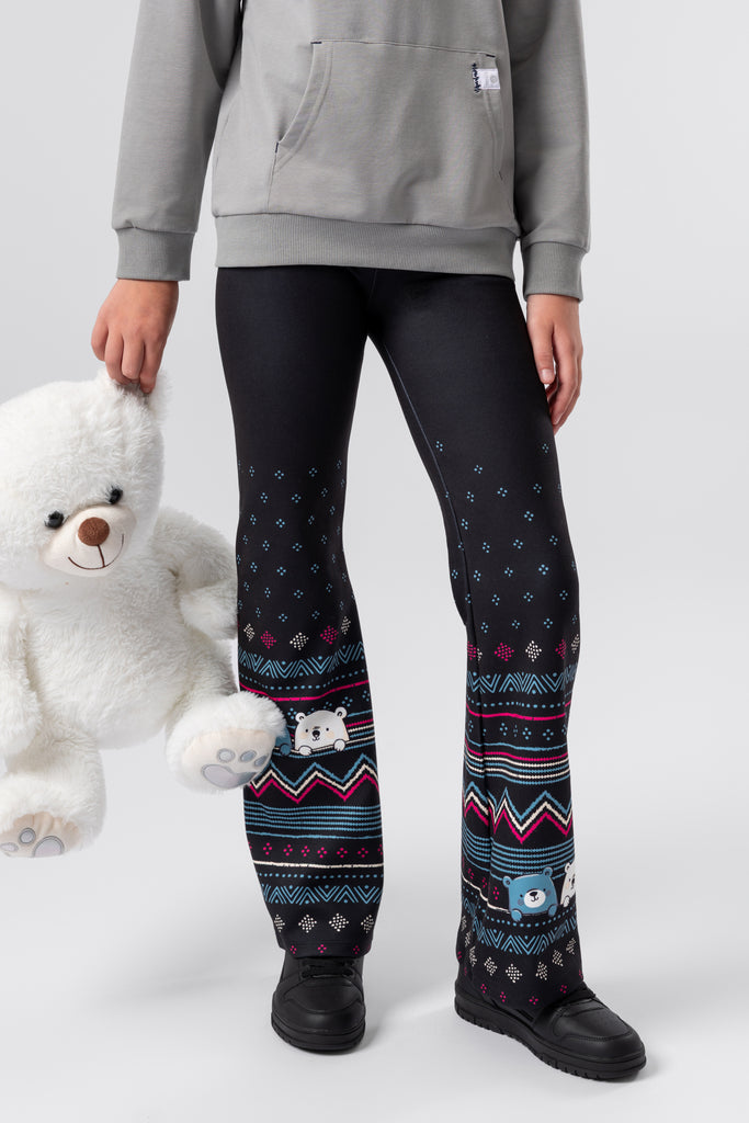 lelosi kids polarosi relaxed leggings venisse 0