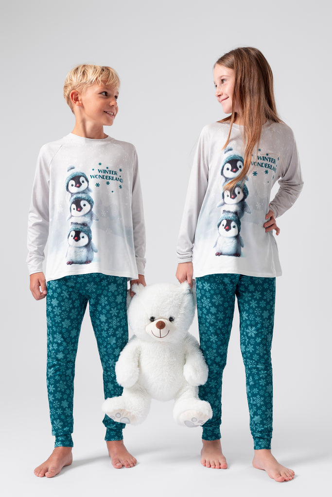 lelosi kids pyjamas snowlandy 0