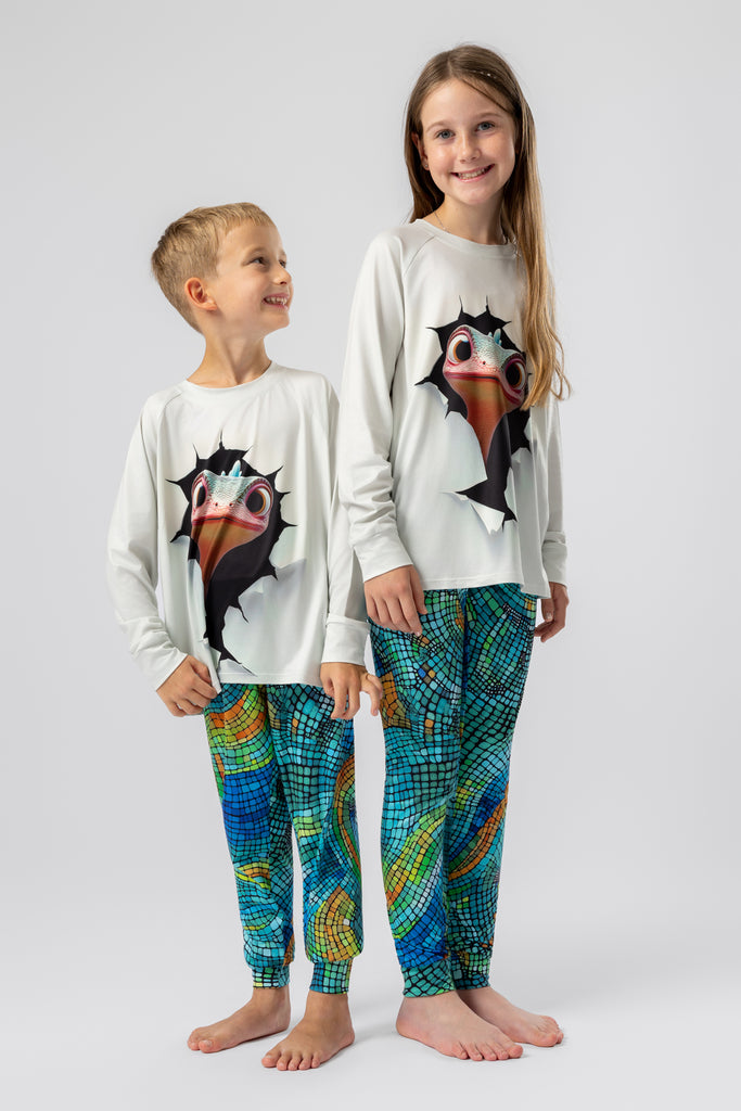 lelosi kids pyjamas greeny 0