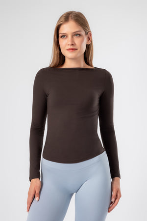 lelosi yoga t-shirt aerial 1