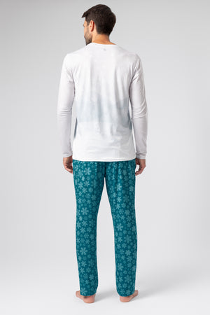 lelosi men's pyjamas snowlandy 1