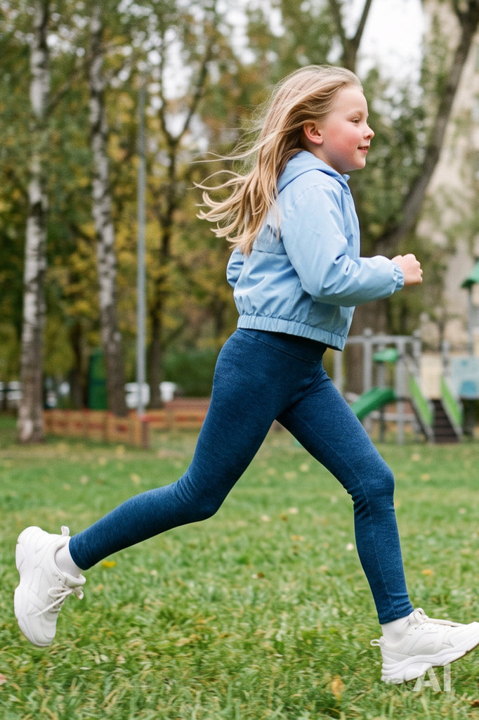 lelosi kids siberosi leggings ripples 0