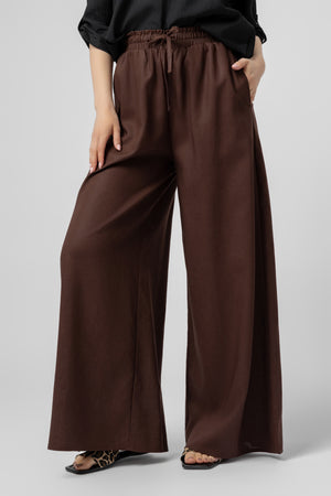 lelosi chicline pants espresso 1