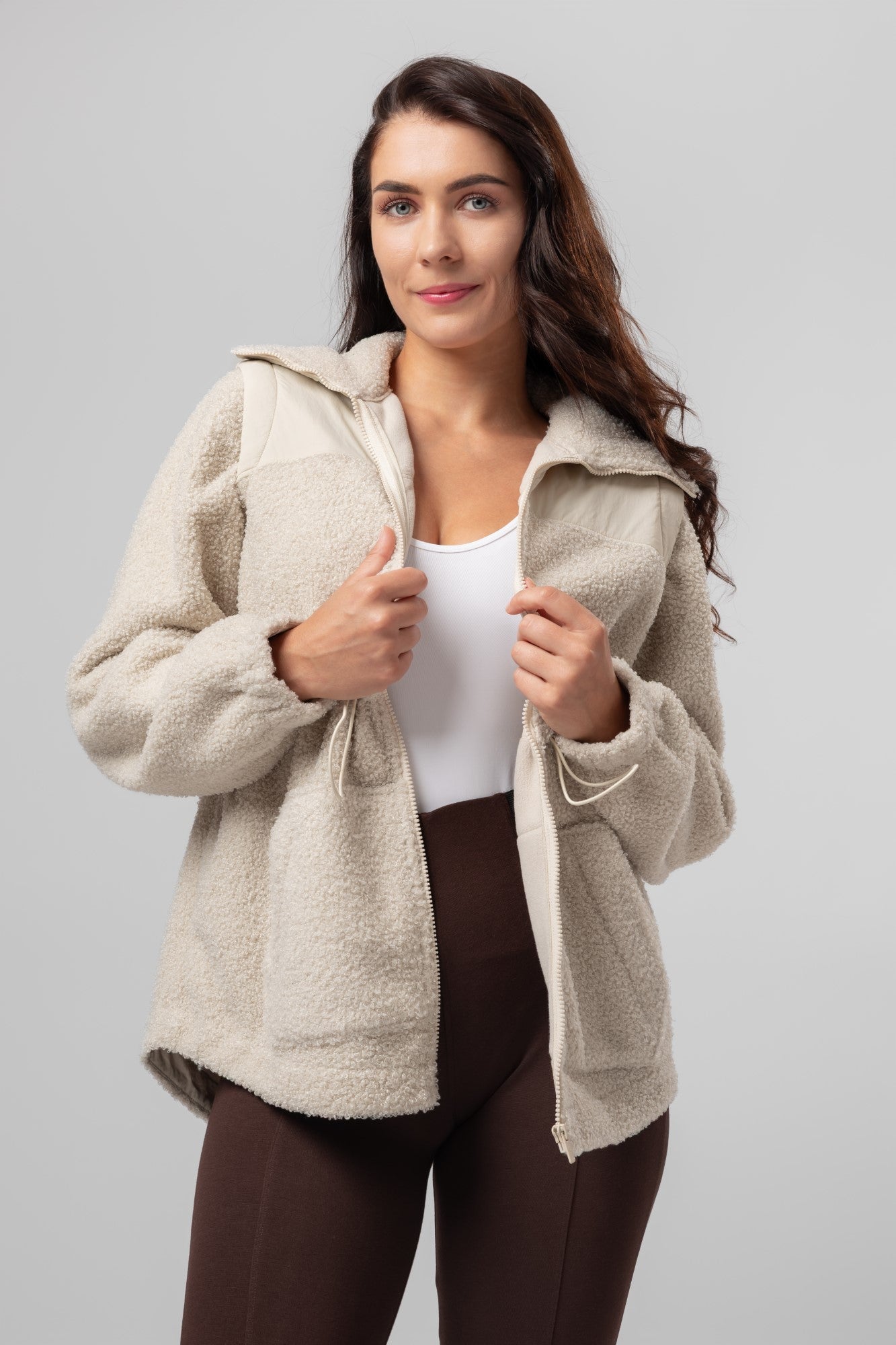 Transitional fuzzy jackets