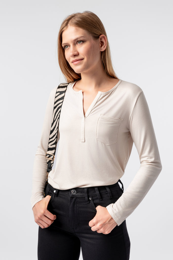 lelosi basic long t-shirt parker 0