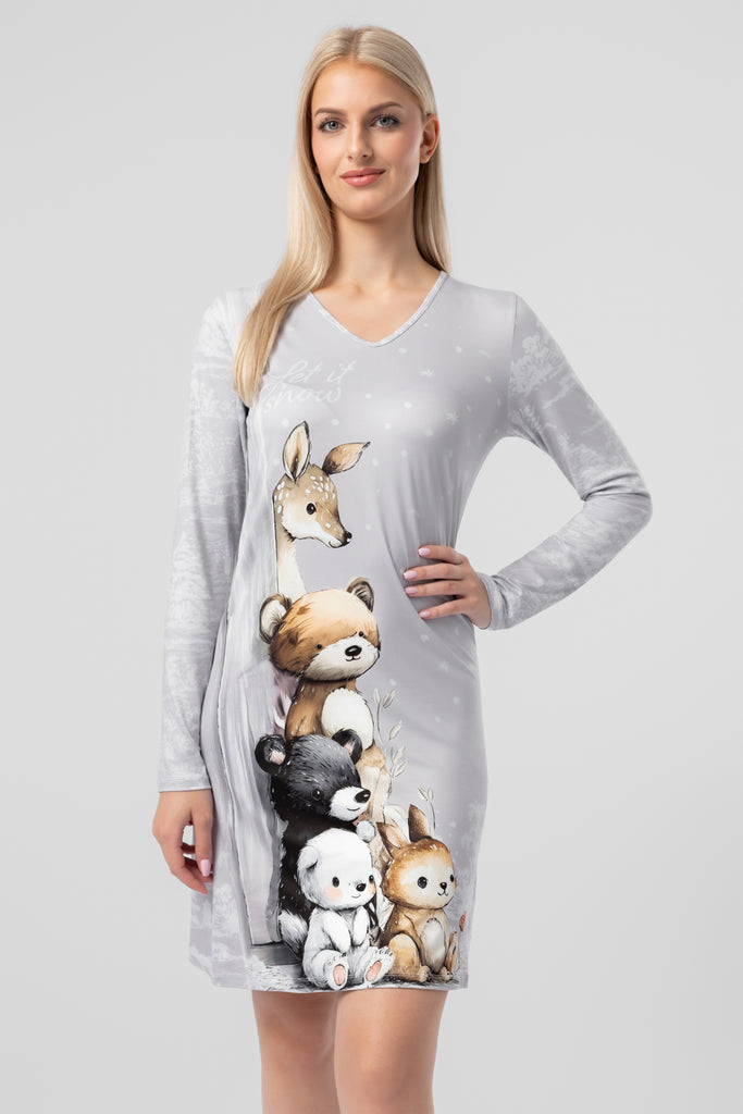 lelosi sleep shirt snowy 0