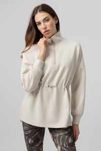Longer ChicLine pullover Dune