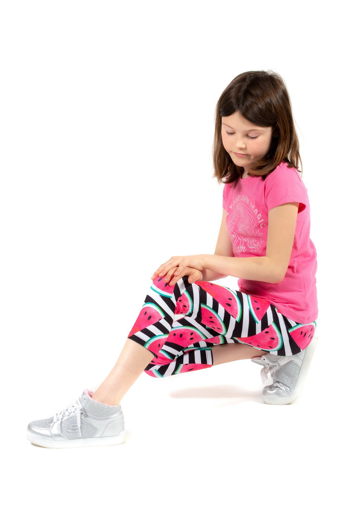 Toddler Girl and Girl Knee Length Leggings – Em & Am Childrenswear